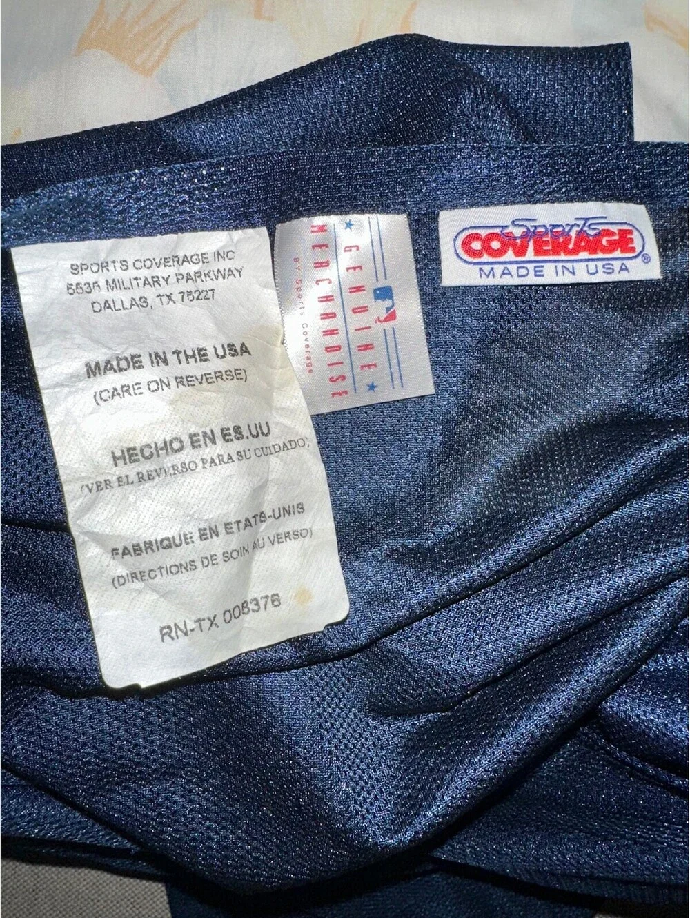 Vintage New York Yankees Sports Mesh Pillowcase